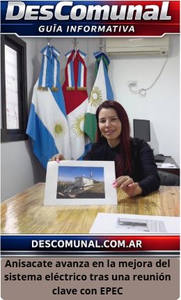 Anisacate avanza en la mejora del sistema eléctrico tras una reunión clave con EPEC
